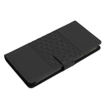 Til Samsung Galaxy A15 5G Etui Præget Rhombus Pung Stativ Cover