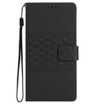 Til Samsung Galaxy A15 5G Etui Præget Rhombus Pung Stativ Cover