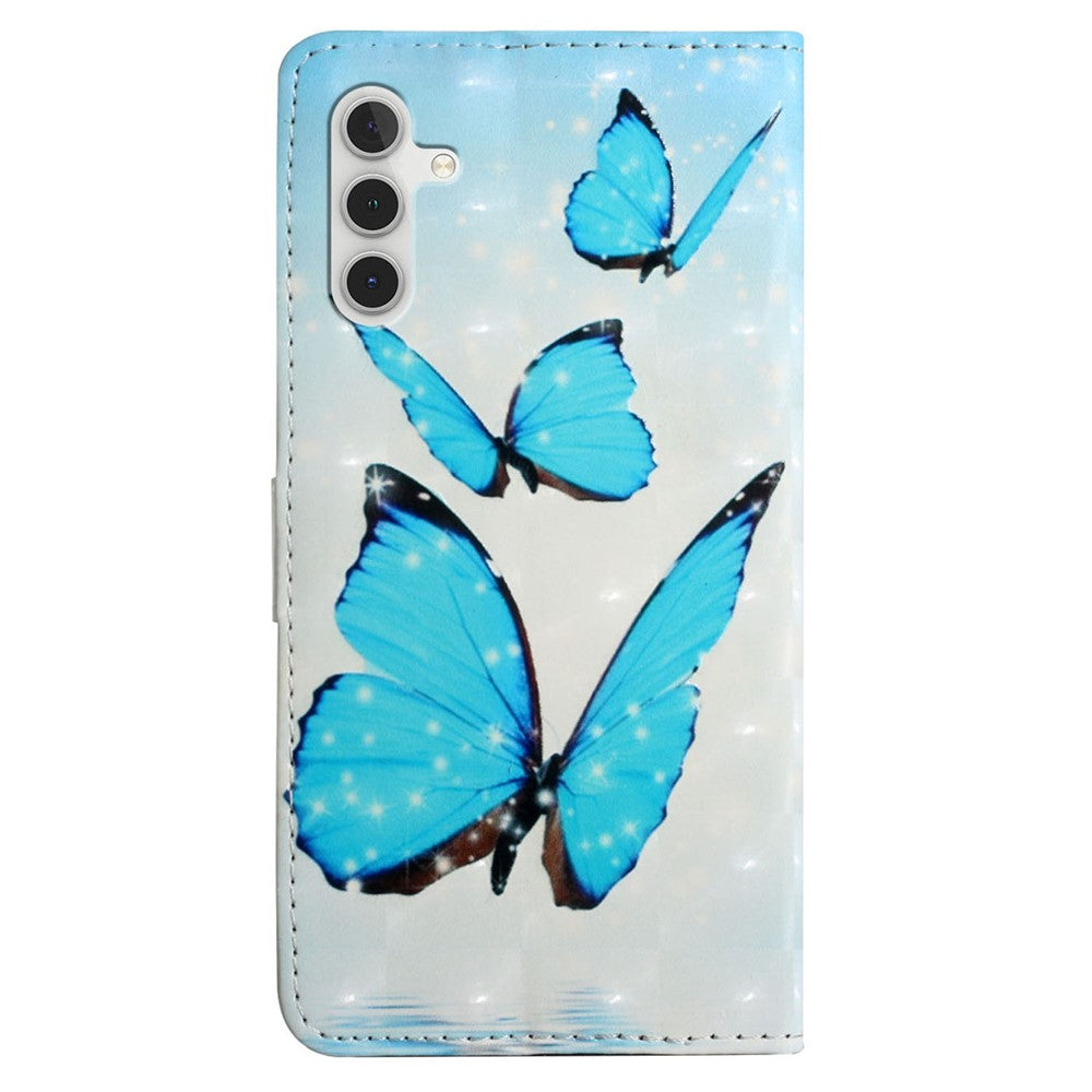 For Samsung Galaxy A05s 4G Case 3D Pattern Printing Wallet Phone Cover
