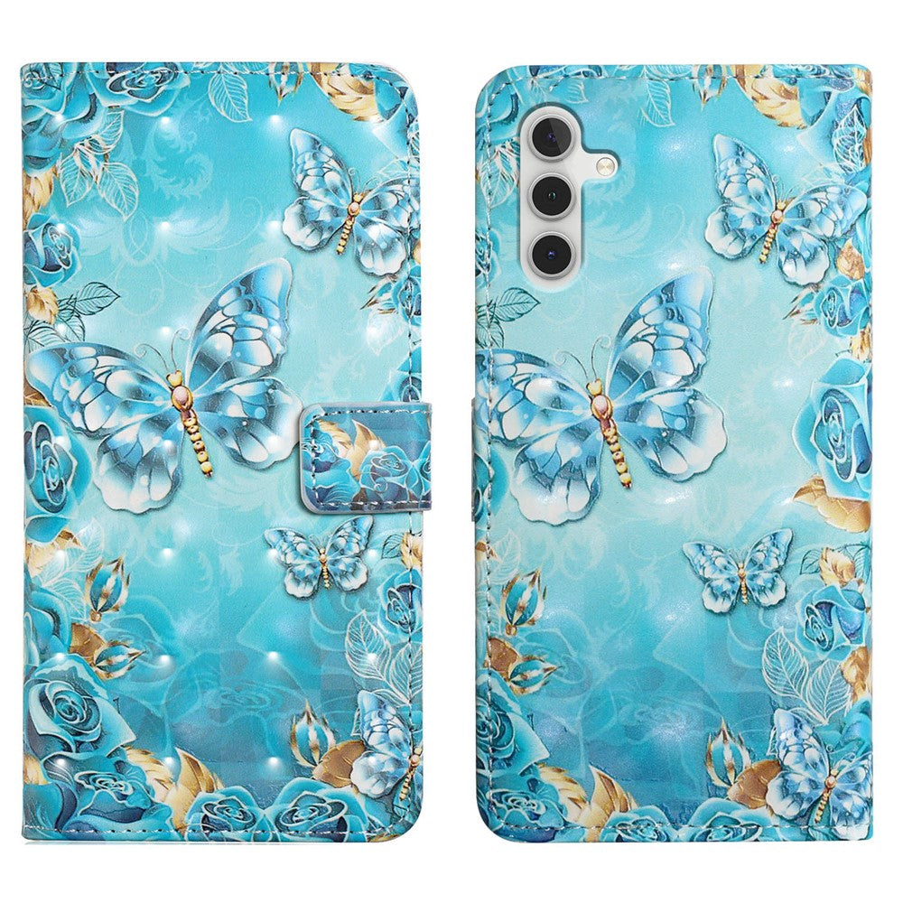 For Samsung Galaxy A05s 4G Case 3D Pattern Printing Wallet Phone Cover