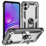 For Samsung Galaxy A05 4G Case Ring Kickstand TPU+PC Drop-proof Phone Cover