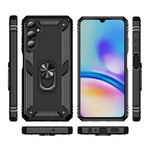 Til Samsung Galaxy A05s 4G Cover Ring Kickstand Anti-fald TPU+PC Telefoncover