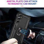 Til Samsung Galaxy A05s 4G Cover Ring Kickstand Anti-fald TPU+PC Telefoncover
