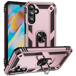 Til Samsung Galaxy A15 5G Cover PC+TPU Stødsikkert Telefoncover med Støttefod