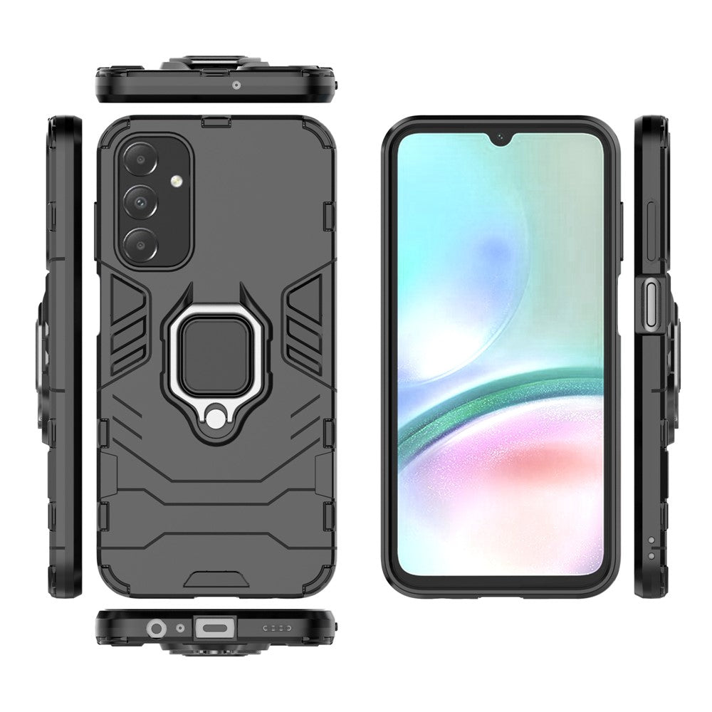Til Samsung Galaxy A15 4G Kickstand-cover med ringholder