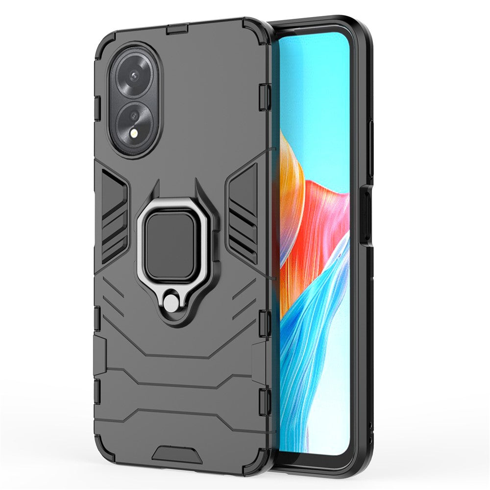 Oppo A38 4G Fodral Ring Hållare Stativ Skyddande Mobilmobilfodral