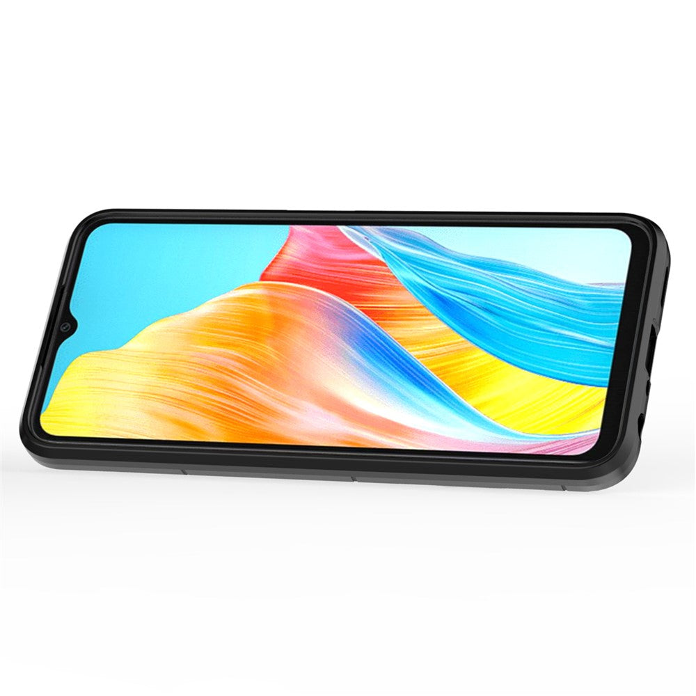 Oppo A38 4G Fodral Ring Hållare Stativ Skyddande Mobilmobilfodral