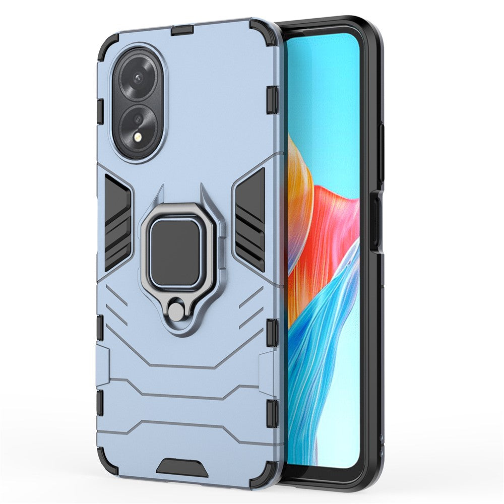 Oppo A38 4G Fodral Ring Hållare Stativ Skyddande Mobilmobilfodral