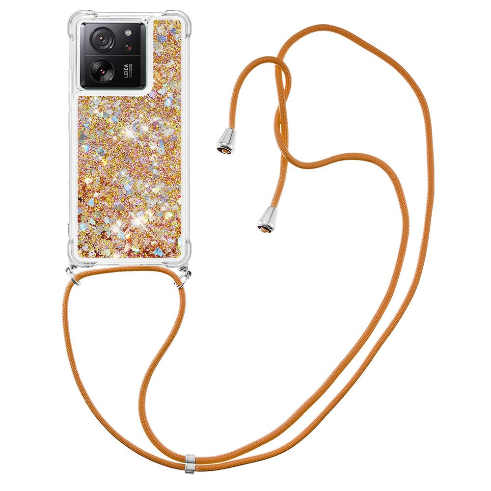 Xiaomi 13T / 13T Pro / Redmi K60 Ultra TPU-skal Quicksand Design mobilskal med Snodd