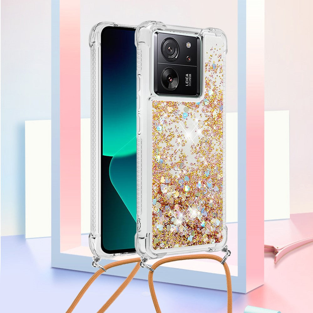 Xiaomi 13T / 13T Pro / Redmi K60 Ultra TPU-skal Quicksand Design mobilskal med Snodd