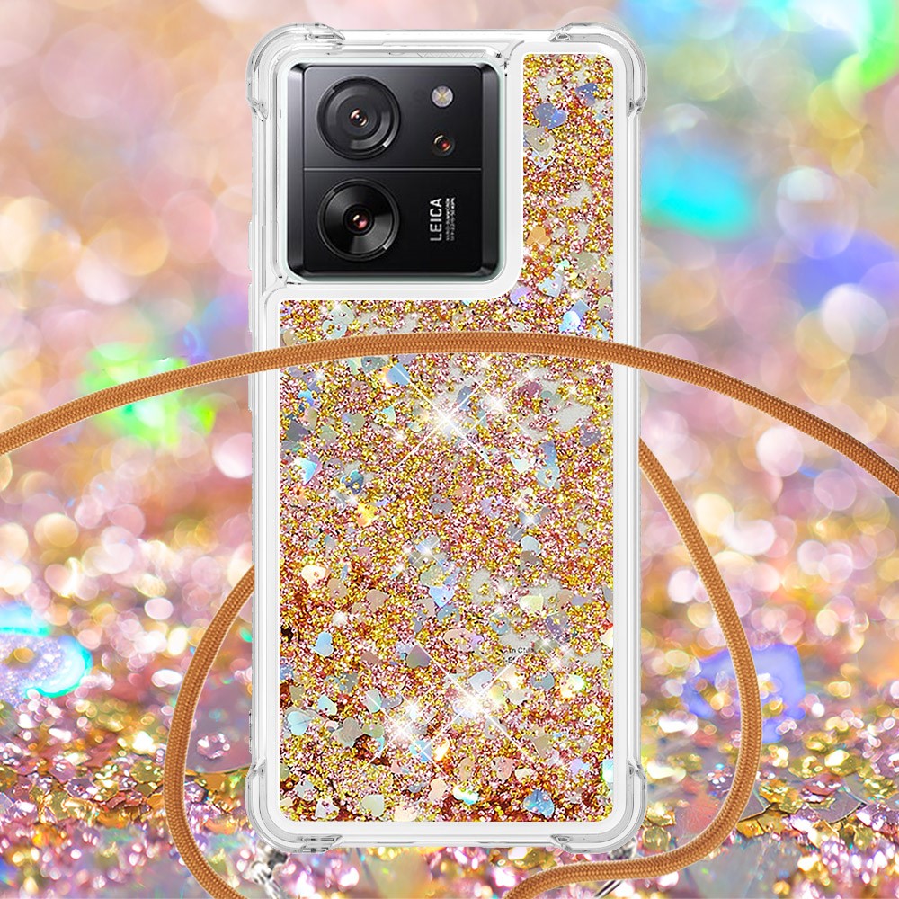 Xiaomi 13T / 13T Pro / Redmi K60 Ultra TPU-skal Quicksand Design mobilskal med Snodd