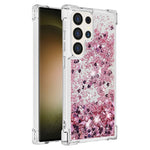 Samsung Galaxy S24 Ultra TPU-skal Glitter Quicksand Stötsäkert mobilbaksida