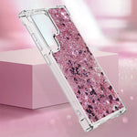 Samsung Galaxy S24 Ultra TPU-skal Glitter Quicksand Stötsäkert mobilbaksida