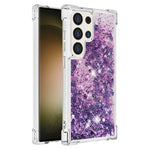 Samsung Galaxy S24 Ultra TPU-skal Glitter Quicksand Stötsäkert mobilbaksida
