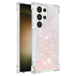 Samsung Galaxy S24 Ultra TPU-skal Glitter Quicksand Stötsäkert mobilbaksida