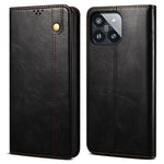 For Xiaomi 14 Pro PU Leather Crazy Horse Phone Case Stand Wallet Mobile Phone Cover