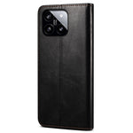 For Xiaomi 14 Case Anti-Scratch Phone Cover Stand Wallet PU Leather Phone Shell