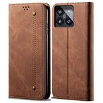 For Xiaomi 14 Case PU Leather Shell Flip Stand Wallet Cell Phone Cover