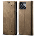 For Xiaomi 14 Pro PU Leather Shell Flip Phone Case Stand Wallet Cell Phone Cover