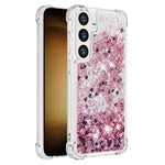 For Samsung Galaxy S24 TPU Case Glitter Quicksand Shockproof Phone Back Cover