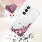 For Samsung Galaxy S24 TPU Case Glitter Quicksand Shockproof Phone Back Cover