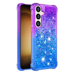 For Samsung Galaxy S24 TPU Case Gradient Quicksand Phone Back Cover