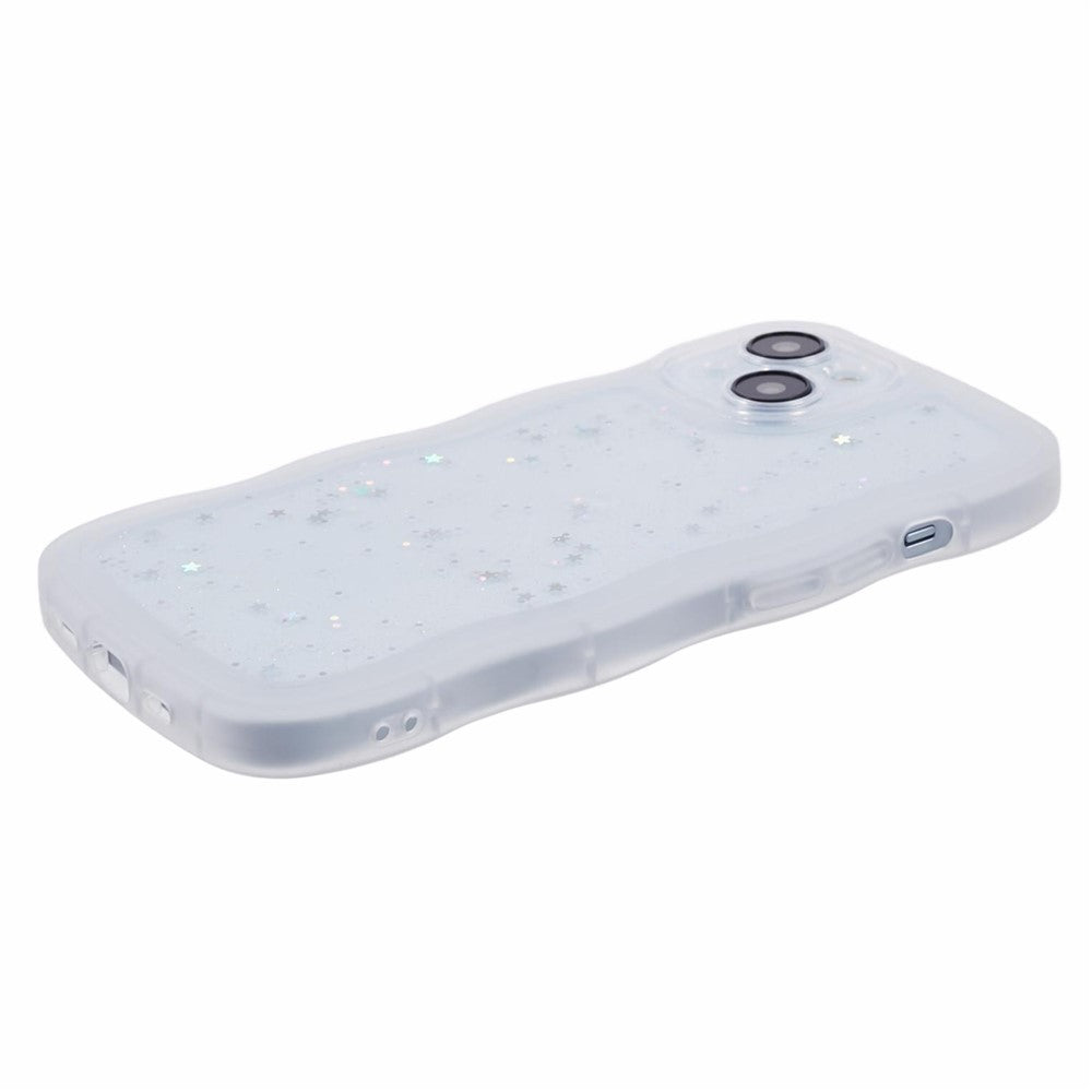 JTW Series til iPhone 15 Plus Cover Glitter Pailletter Epoxy TPU Telefonbagcover