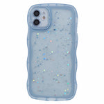 JTW Series for iPhone 11 TPU Case Glitter Stars Wavy Edge Protective Phone Cover