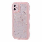 JTW Series for iPhone 11 TPU Case Glitter Stars Wavy Edge Protective Phone Cover