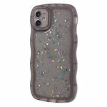 JTW Series for iPhone 11 TPU Case Glitter Stars Wavy Edge Protective Phone Cover