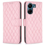 BINFEN COLOR BF Style-14 För Xiaomi Redmi 13C 4G / 13C 5G / 13R 5G / Poco M6 5G / Poco C65 4G Skal Stativ Läderfodral med Plånbok