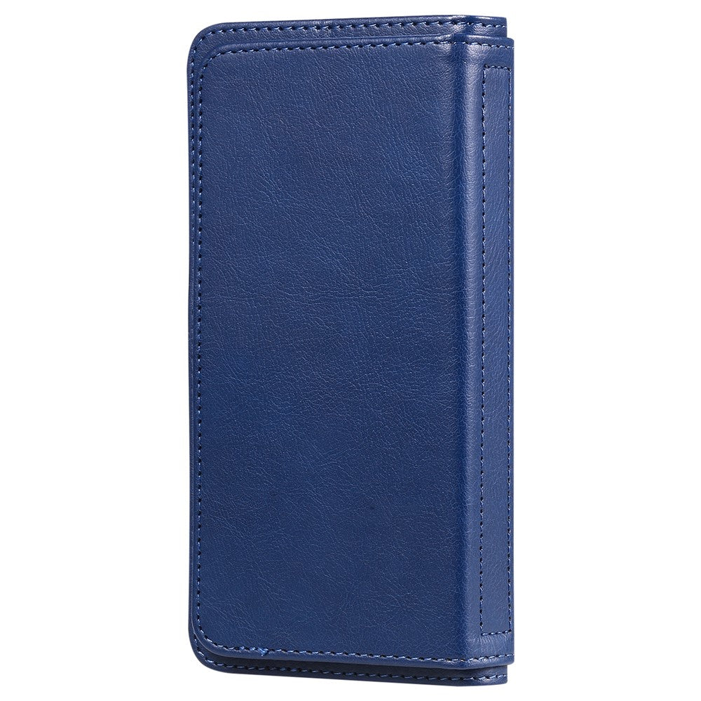 For Samsung Galaxy S24 Ultra Leather Case with 10 Card Holder Phone Cover Stand