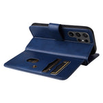For Samsung Galaxy S24 Ultra Leather Case with 10 Card Holder Phone Cover Stand