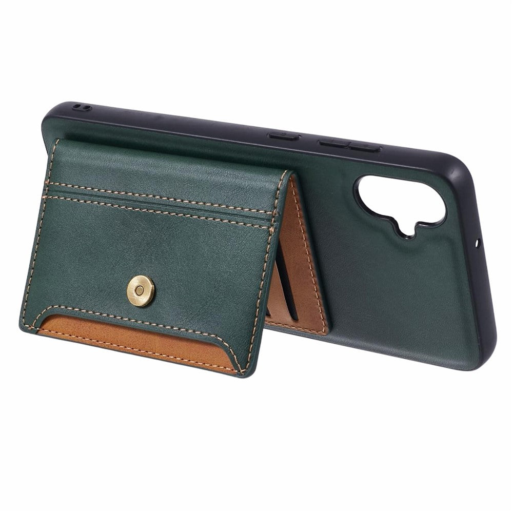 For Samsung Galaxy A05 4G Case Kickstand Phone Cover with Card Holder