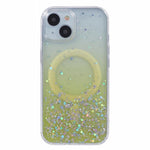 JTW Series for iPhone 14 Case Compatible with MagSafe Glitter Sequins Epoxy Phone Cover