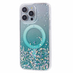JTW Series For iPhone 12 / 12 Pro 6.1 inch Case Sparkle Epoxy TPU+Acrylic Phone Cover Compatible with MagSafe