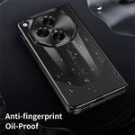For OnePlus Open Phone Case Tempered Glass Film Hinge Protection Hard PC Cover
