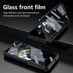 For OnePlus Open Phone Case Tempered Glass Film Hinge Protection Hard PC Cover