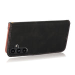 Til Samsung Galaxy A05s 4G Cover Farve Splejsning PU Læder Telefoncover