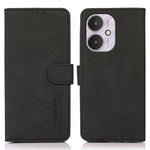 KHAZNEH PU-læderpung-etui med stativ og flipdesign til Xiaomi Redmi 13C 4G / 13C 5G / Poco C65 4G / Poco M6 5G / 13R 5G