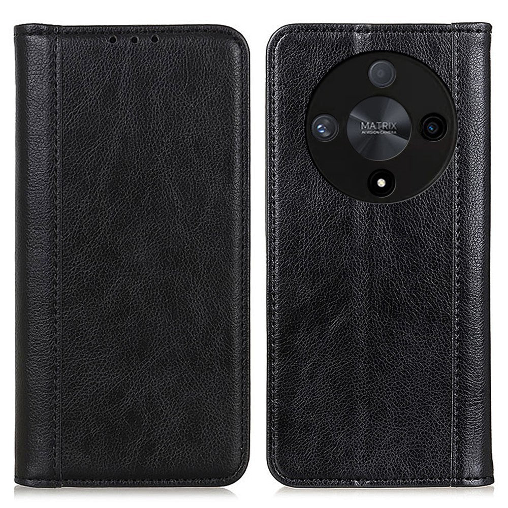 For Honor X9b 5G / Magic6 Lite 5G / X50 5G Case Litchi Texture Split Leather Shockproof Phone Cover