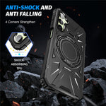 Samsung Galaxy A54 5G Skal Magnetiskt Stötsäkert TPU+PC Mobilmobilskyddsskal