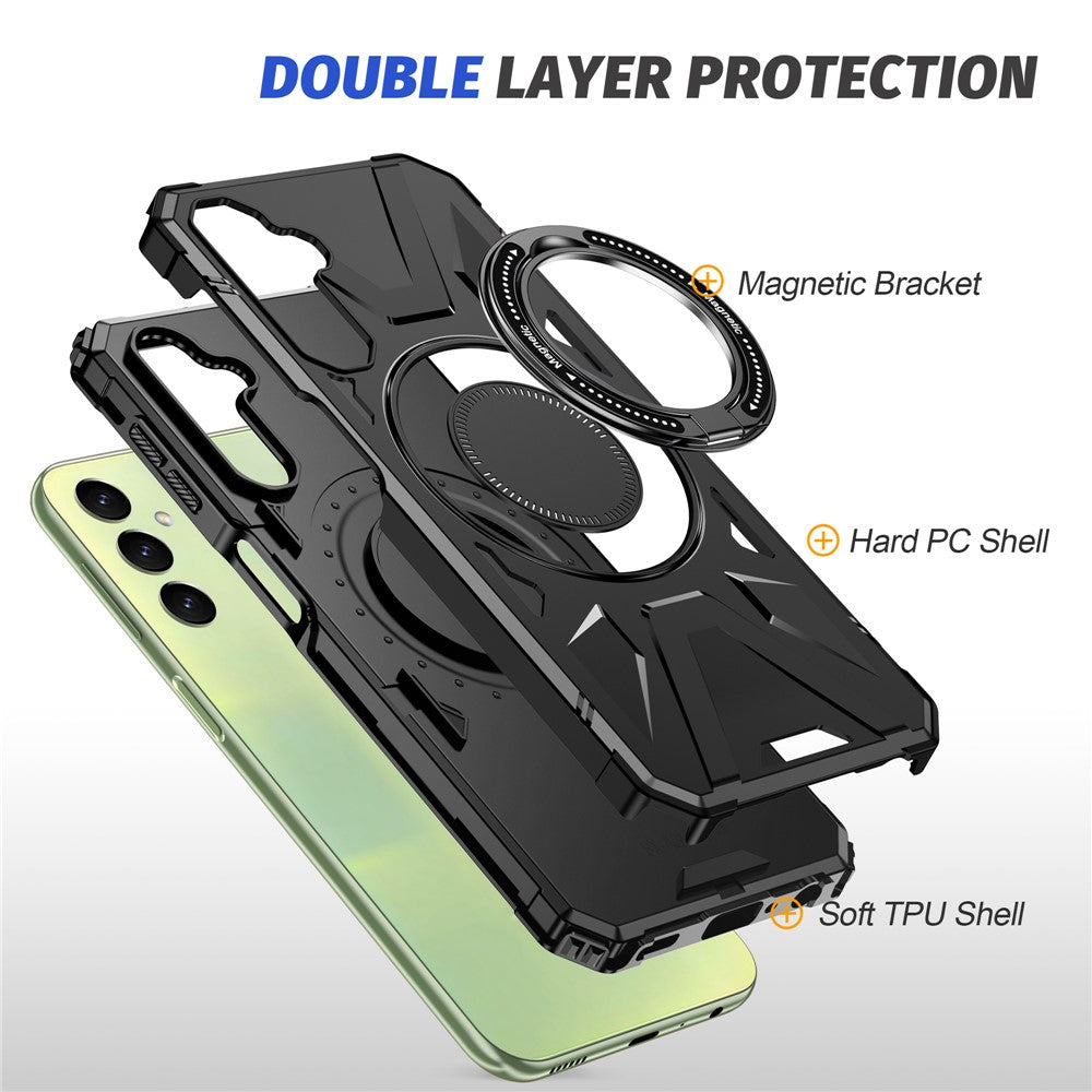 Samsung Galaxy A54 5G Skal Magnetiskt Stötsäkert TPU+PC Mobilmobilskyddsskal