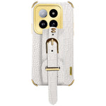 For Xiaomi 14 Pro Case Wristband Electroplating Precise Cutout Phone Cover