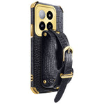 For Xiaomi 14 Pro Case Wristband Electroplating Precise Cutout Phone Cover