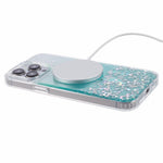JTW Series For iPhone 15 Pro Shockproof Case Sparkle Epoxy TPU+Acrylic Phone Shell Compatible with MagSafe
