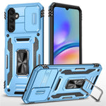 Armor Series For Samsung Galaxy A05s 4G Case Slide Lens Shield PC+TPU Anti-fall Phone Cover
