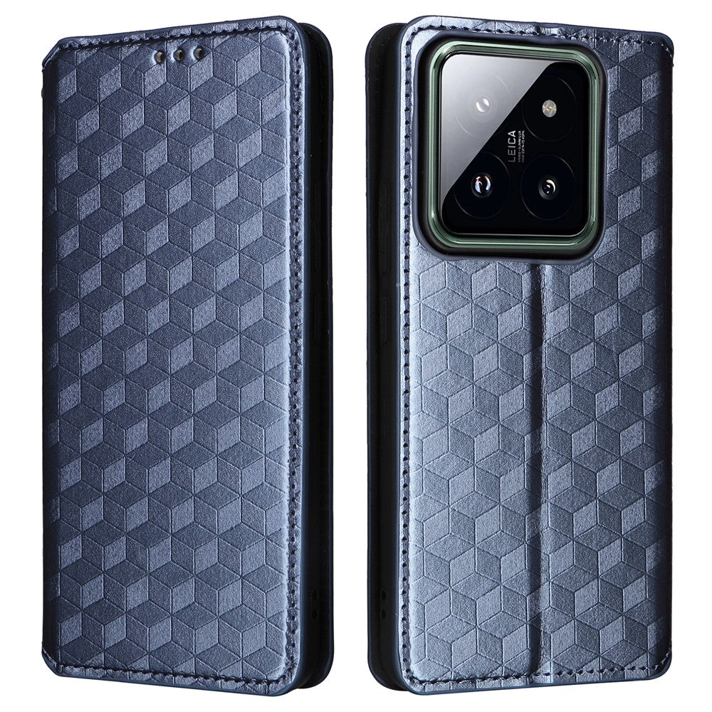 For Xiaomi 14 Pro Cell Phone Case Magnetic Closing Leather Wallet Phone Cover