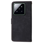 For Xiaomi 14 Pro PU Leather Smartphone Case RFID Blocking Phone Cover with Strap