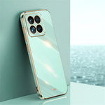 XINLI For Xiaomi 14 Case Electroplating TPU Drop-proof Phone Back Cover